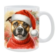 KUBEK Z PSEM Staffordshire Bull Terrier  - IDEALNY PREZENT, PERSONA, 24HWYS