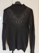 Golfik prążek czarny