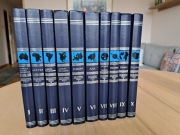 Encyklopedia Geograficzna Świata - 10 tomów - oprawa imitacja skóry