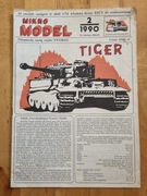 Mikro Model 1/1990 Niemiecki czołg ciężki PzKpfw VI ausf E „TIGER”