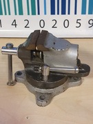 Stare małe imadlo obrotowe vintage 