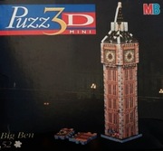 MB Puzz-3D mini - puzzle piankowe 3D - Big Ben (52 elementy)