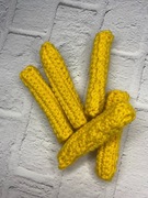 warzywa na szydełku Amigurumi - frytki