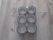 6x Taśmy pakowe przylepne Smart brązowa 48mmx91m =100y klej akryl, Adhesive