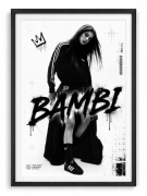 Bambi x adidas plakat a4