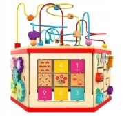 DREWNIANA DUŻA KOSTKA MOTORYCZNA 7w1 TOP BRIGHT