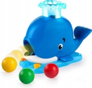 Bright Starts Wieloryb z kolorowymi piłkami dźwięk