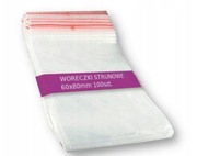 Woreczki strunowe 6cm x 8cm - 100 szt.
