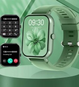 Smartwatch Sportowy Bluetooth IP68 Android iPhone Duży Ekran (zielony)