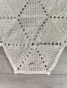 Dywanik chodniczek na szydełku boho