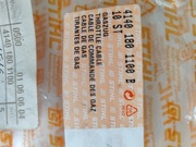 Cięgno sterowania główną przepustnicą kosy Stihl FS 45,FS 38, 