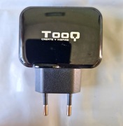 Ładowarka sieciowa 17W TooQ 2x USB Czarna