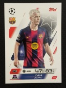 Match Attax 2025/2026  DANI OLMO nr.112 ( Barcelona )