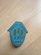 Odznak PTTK XXIV rajd im. Cz. Trybowskiego Turbacz 1977