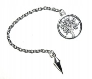 WAHADEŁKO Metalowe Mini Drzewko łańcuszek