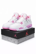 Air Jordan 4 Pink Oreo 36 Nike Jordan IV Sneakers Biało-Różowe