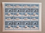 Fi: 2394 - 2395 [ ] kasowane arkusze. VI MŚ w żeglarstwie lodowym.