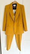 Nowy garnitur zara musztardowy spodnie marynarka zakiet  M 38