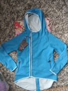 Bluza asymetryczna z kapturem 