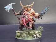 Warhammer Age Of Sigmar Putrid blightkings Maggotkin of Nurgle Pomalowany