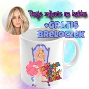 Hit nowy personalizowany kubek mega prezent królowa mega gratis breloczek