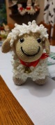 Baranek rękodzieło na szydełku