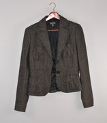 Brązowy żakiet wełniany Mexx rozmiar 40