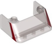 Szyba 3x4x1 1/3 2437pb06 Lego Mini Cooper 75894