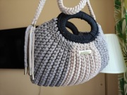 Torebka pleciona listonoszka handmade ręcznie robiona 