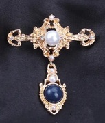 Barokowa broszka vintage