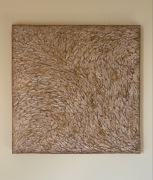 Obraz strukturalny 3D złote akcenty