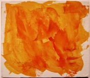 MARIUSZ KONCZALSKI obraz olejny portret PŁOMIENNA 