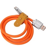 ) Szybka Ładowarka Typu C, USB, z ruchomą końcówka typu C. 