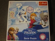 Disney, puzzle Frozen, 2w1, 119 szt. JAK NOWE