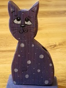 KOT MARZYCIEL - przybornik organizer na biurko 