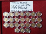 5zl przedsprzedaż 24szt w kapslu Zespół Pałacowyo -Parkowy w Kozłówce 