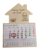 Kalendarz dla Dziadka, na Dzień Dziadka, drewniany 