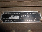 CASE CS-137 SIGNAL CORPS WWII