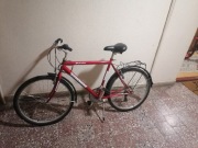 Rower czerwony wygodny