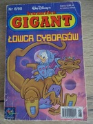 KOMIKS _ GIGANT _ DONALD __ Łowca cyborgów __ 6/98
