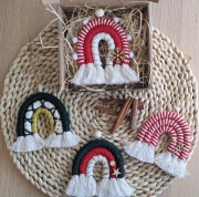 Świąteczna tęcza Handmade na prezent!