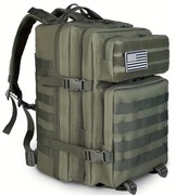 Plecak wojskowy, taktyczny, ewakuacyjny zielony 45 L