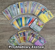 ULTRA ZESTAW KART POKEMON 110 SZT + KOD + 1 ZAGRANICZNA + GRATIS
