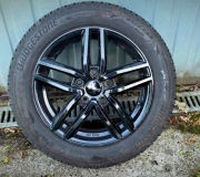 4 felgi aluminiowe DEZENT TR BLACK 6.5 x 16 48 mm+ opony BRIDGESTONE gratis