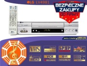 Magnetowid 6-głowicowy LG LV4981 nagrywający VCR LP/SP Hi-Fi Stereo