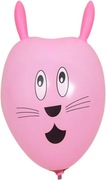 Balon królik Rożno kolorowe5sztuk