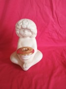 Stary świecznik aniołek