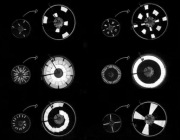 Odblaski na szprychy rowerowe 