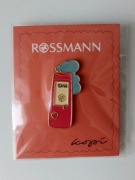 Pin Rossmann przypinka żel