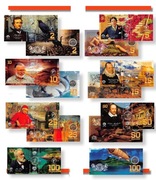 Bank Moneda pisarze banknoty.